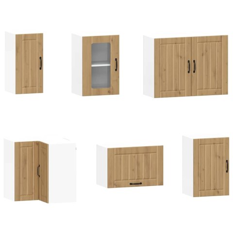 Zestaw szafek kuchennych, Lucca, 14-częściowy, dąb artisan Lumarko!