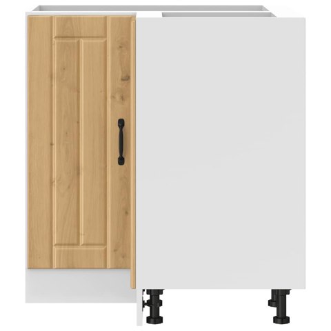 Narożna szafka kuchenna dolna Dąb rzemieślniczy Drewno klejone Lumarko!