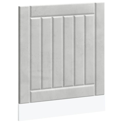 Panel do zmywarki Lucca szarość betonu materiał drewnopochodny Lumarko!