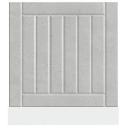 Panel do zmywarki Lucca szarość betonu materiał drewnopochodny Lumarko!