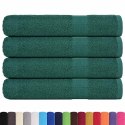 Ręczniki do sauny 4 szt. Zielony 80x200 cm 360 gsm 100% bawełna Lumarko!