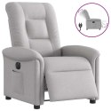 Elektryczny fotel rozkładany Cloud Grey Fabric Lumarko!