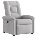 Elektryczny fotel rozkładany Cloud Grey Fabric Lumarko!