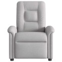 Elektryczny fotel rozkładany Cloud Grey Fabric Lumarko!
