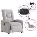 Elektryczny fotel rozkładany Cloud Grey Fabric Lumarko!