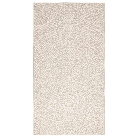 Dywan "ZIZUR" kremowy Wygląd juty Do wewnątrz i na zewnątrz Lumarko!