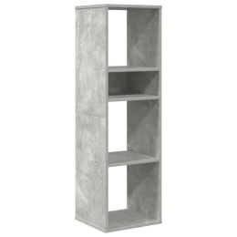 Regał, betonowy szary, 34x31x112 cm, materiał drewnopochodny Lumarko!