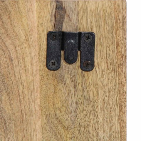 Szafka nocna, 50x27x50 cm, surowe drewno mango Lumarko!