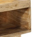 Szafka nocna, 50x27x50 cm, surowe drewno mango Lumarko!