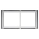 Doniczka 80x40x40 cm Stal ocynkowana Lumarko!