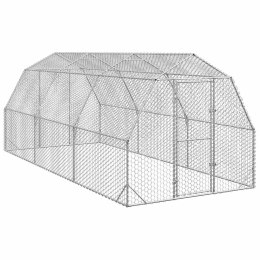 Kurnik dla kur, 2,5x6x2,25 m, stal Lumarko!