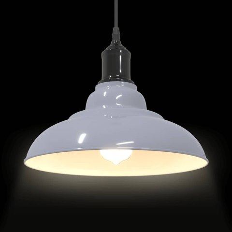 Lampa wisząca z regulacją wysokości E27 połysk szary metal Lumarko!