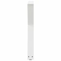 Nogi do stołu jadalnego 2 szt. Białe 60x(72-73,3) cm Stal Lumarko!