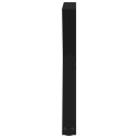 Nogi do stołu jadalnego 2 szt. Czarne 80x(72-73,3) cm Stal Lumarko!