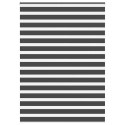 Roleta zebra, czarna, szerokość tkaniny 150,9 cm, poliester Lumarko!