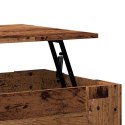 Stolik kawowy Stare drewno 79x49x41 cm Drewno klejone Lumarko!