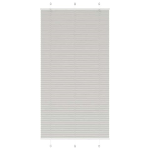 Roleta plisowana jasnoszara 105x200cm Szerokość tkaniny 104,4cm Lumarko!