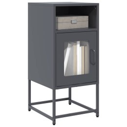 Szafka nocna Antracyt 36x39x78 cm Stal walcowana na zimno Lumarko!