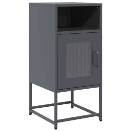 Szafka nocna Antracyt 36x39x78 cm Stal walcowana na zimno Lumarko!