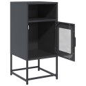 Szafka nocna Antracyt 36x39x78 cm Stal walcowana na zimno Lumarko!