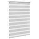 Roleta zebra, jasnoszara, szerokość tkaniny 110,9cm, poliester Lumarko!