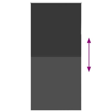 Roleta zaciemniająca czarny 100x230 cm Szerokość tkaniny 95,7cm Lumarko!