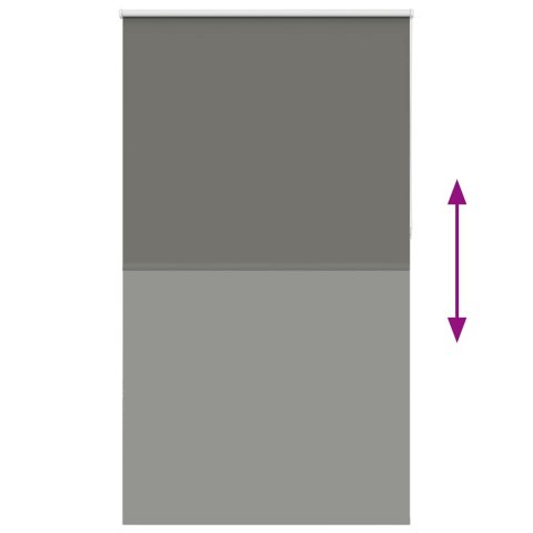 Roleta zaciemniająca szara 120x230cm Szerokość tkaniny 116,6cm Lumarko!