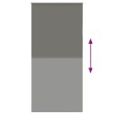 Roleta zaciemniająca szara 90x230 cm Szerokość tkaniny 85,7 cm Lumarko!