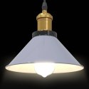 Lampa wisząca z regulacją wysokości E27 połysk szary Lumarko!