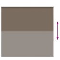 Roleta zaciemniająca kawowa 165x150 cm Szerokość tkaniny Lumarko!