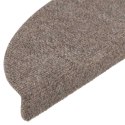 Maty na schody samoprzylepne 20 szt. Beżowe 56x17x3 cm Lumarko!