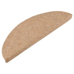 Maty na schody samoprzylepne 20 szt. Beżowe 56x17x3 cm Lumarko!