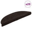 Maty na schody samoprzylepne 20 szt. Brązowe 56x17x3 cm Lumarko!