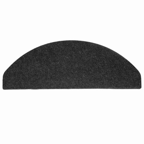 Maty na schody samoprzylepne 30 szt. Czarne 65x22,5x3,5 cm Lumarko!