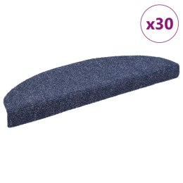 Maty na schody samoprzylepne 30 szt. Niebieskie 65x21x4 cm Lumarko!