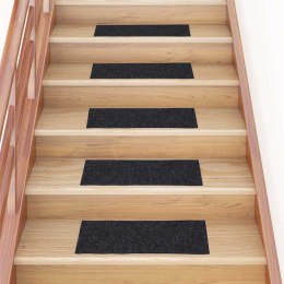 Maty na schody samoprzylepne 30 szt. Szare 60x25 cm Prostokątne Lumarko!