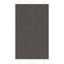 Roleta plisowana czarna 120x200 cm Szerokość tkaniny 119,4 cm Lumarko!