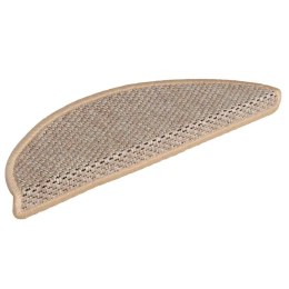 Maty na schody samoprzylepne sizal-look 30 szt. 56x17x3 cm Lumarko!
