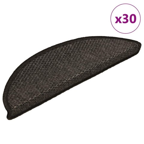 Maty na schody samoprzylepne sizal-look 30 szt. 56x17x3 cm Lumarko!
