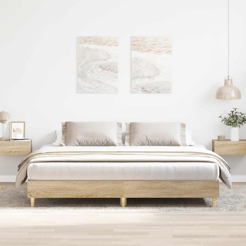 Rama łóżka bez materaca Sonoma Oak 180x200cm Drewno klejone Lumarko!