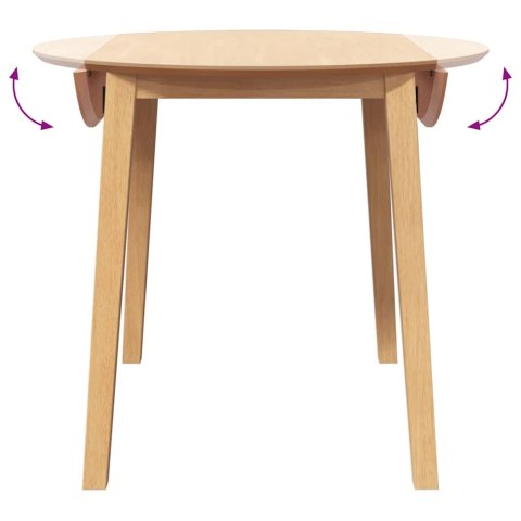 Stół jadalny Naturalne drewno lite Guma Lumarko!