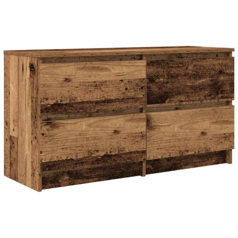 Szafka RTV Stare drewno 100x35x54 cm Drewno klejone Lumarko!
