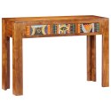 Stolik konsolowy, 110x35x75 cm, lite drewno akacjowe Lumarko!