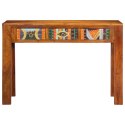 Stolik konsolowy, 110x35x75 cm, lite drewno akacjowe Lumarko!
