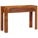 Stolik konsolowy, 110x35x75 cm, lite drewno akacjowe Lumarko!