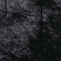 Dywan shaggy z długim włosiem, NAVARRA, czarny, 200x200 cm Lumarko!