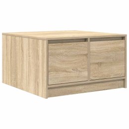 Stolik kawowy z szufladami Sonoma Oak 70,5x70x40 cm Lumarko!