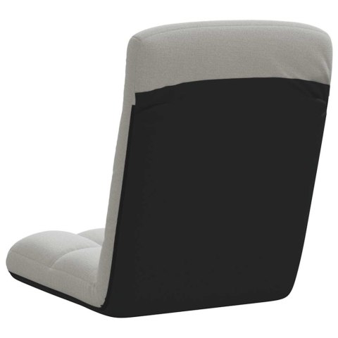 Krzesło podłogowe składane Cloud Grey 71x51x62 cm Tkanina Lumarko!