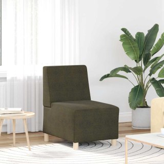 Sofa Fotel Armia Zielony 55 cm Skóra zamszowa Lumarko!