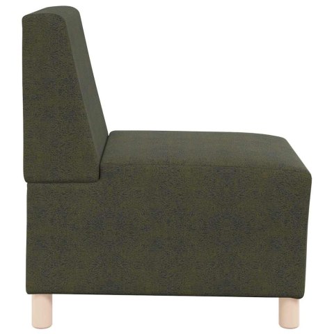 Sofa Fotel Armia Zielony 55 cm Skóra zamszowa Lumarko!